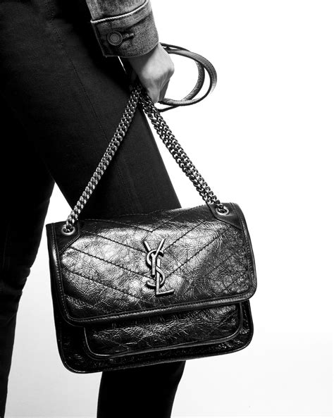 ysl niki baby chain bag|saint laurent niki baby bag.